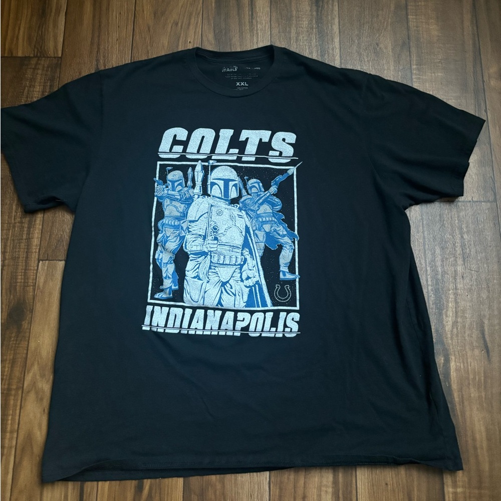 Star Wars * Indianapolis Colts Tee * Size XXL * Star Wars Edition